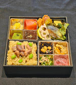 画像をギャラリービューアに読み込む, 6月〜【夏の和弁当】神戸須磨サーモンの西京焼きとたこ飯
