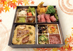 画像をギャラリービューアに読み込む, 9月〜【秋のお祝い弁当】鯛めしと淡路牛のローストビーフ
